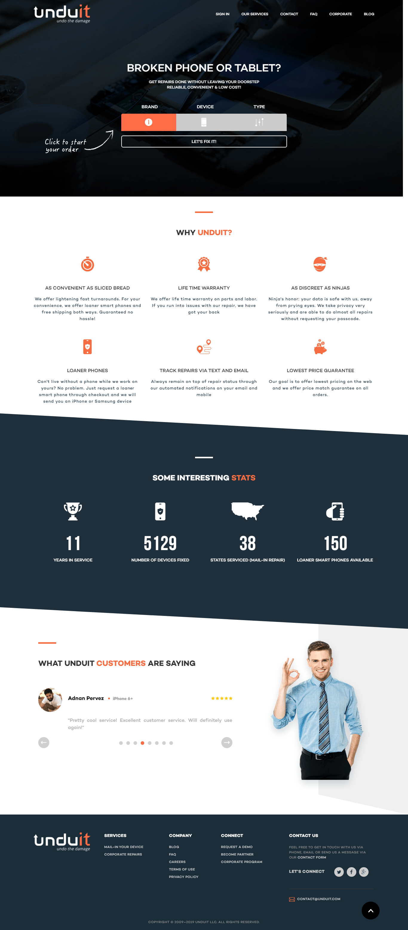 Unduit Web Application